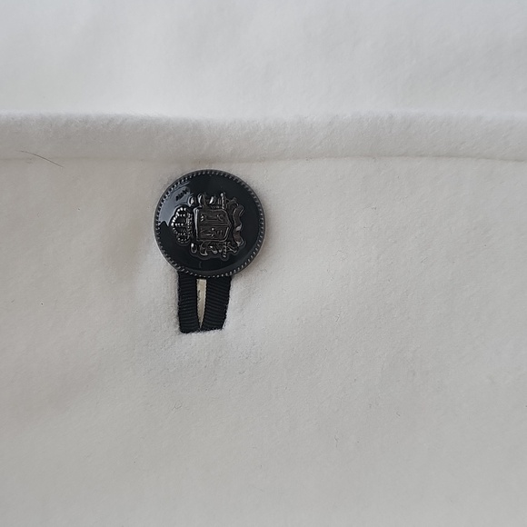 White House Black Market Elegant White Women's Long Trench Coat 2X - Picture 3 of 9